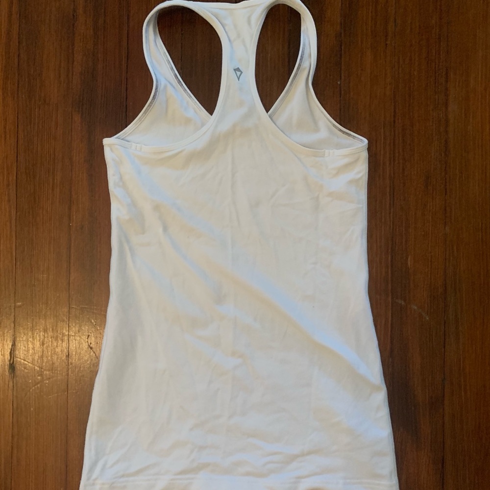 Ivivva white Razorback tank top - Picture 3 of 3